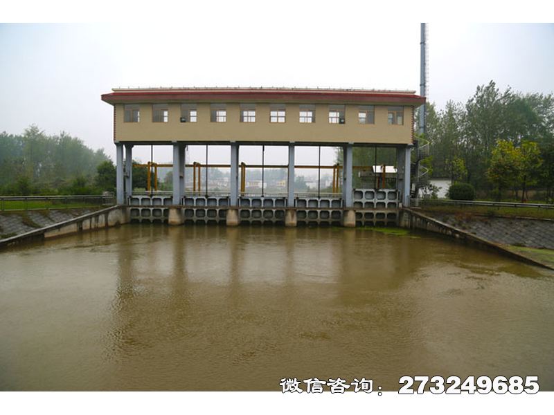 南岗泵站节制闸