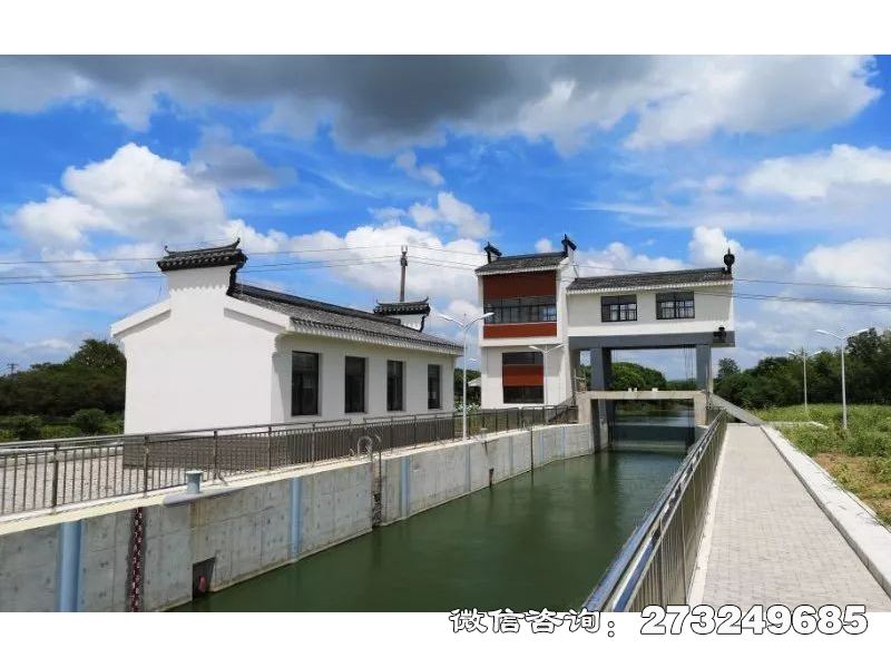 宜黄县泵站分水闸