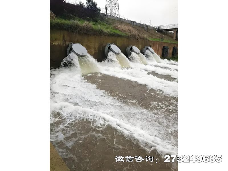 磴口县排水管网末端潮门拍门