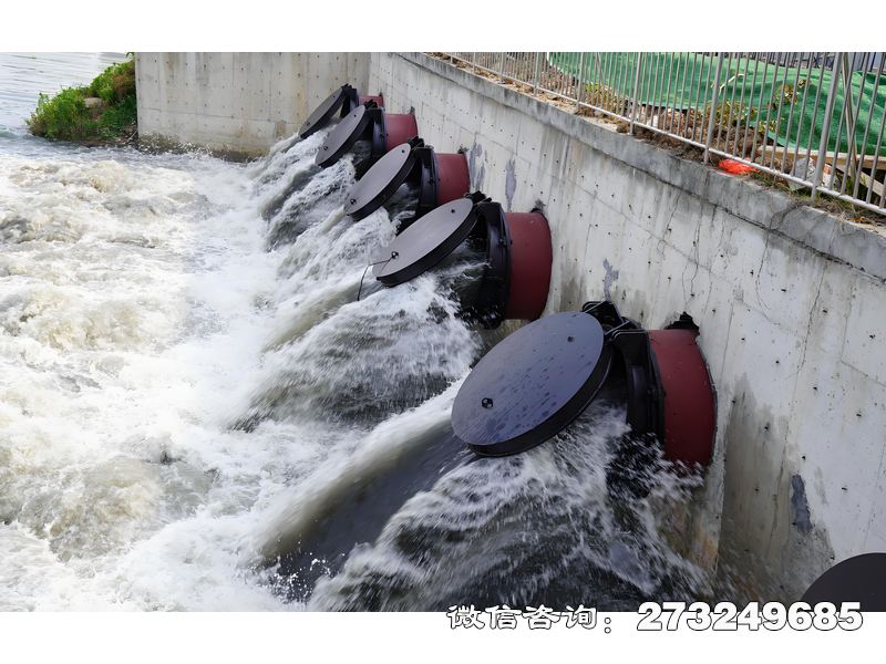 三水地下管廊潮门拍门