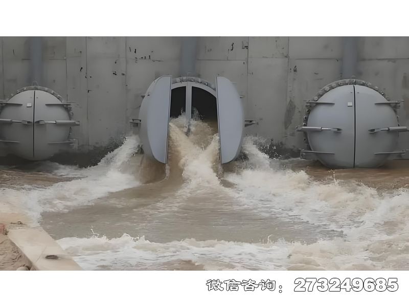 三水堤坝潮门拍门
