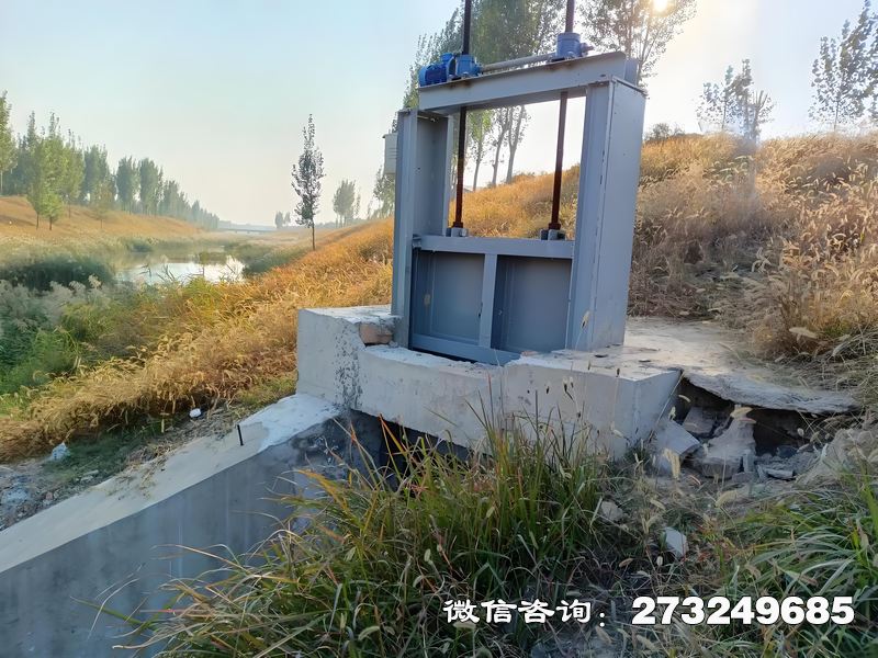 磴口县进水渠道闸