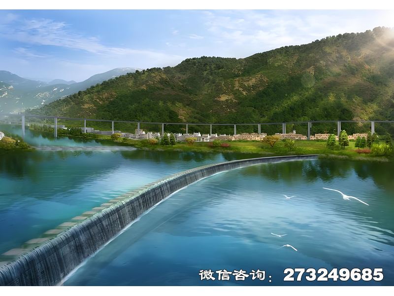 磴口县河道景观液压坝