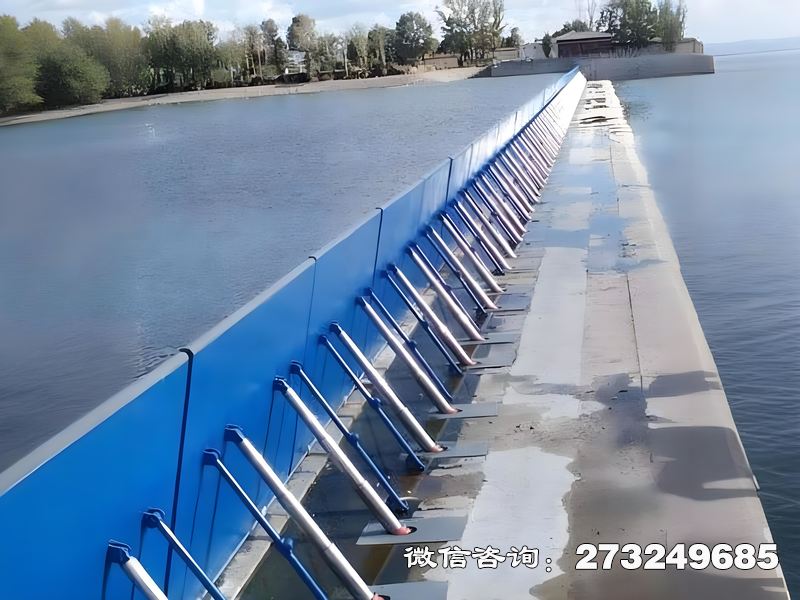 磴口县生态补水钢坝