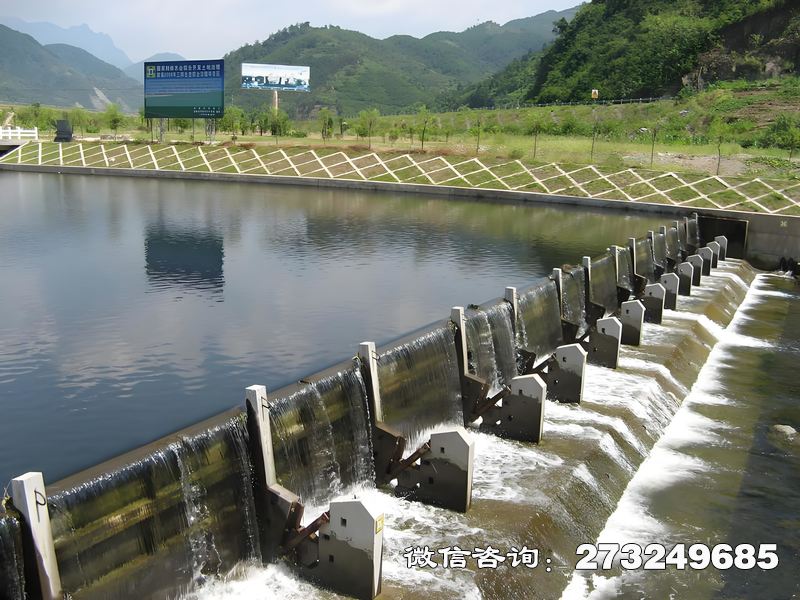 广西湖泊景观钢坝
