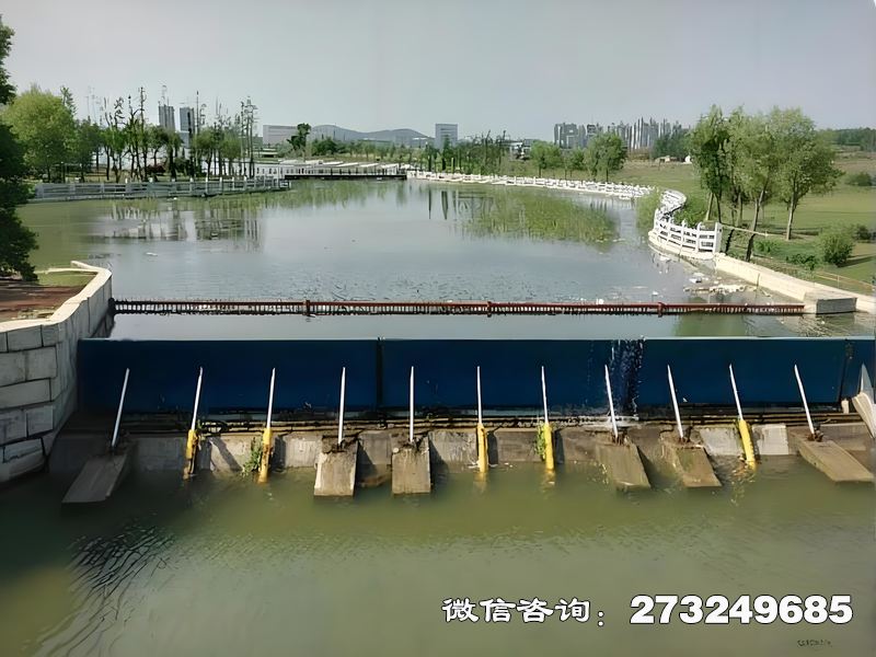 磴口县城市景观瀑布坝