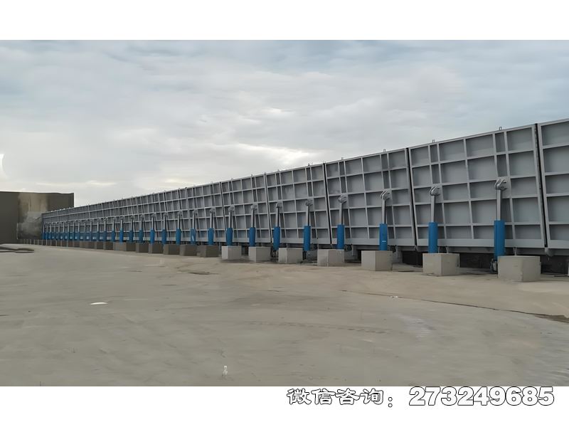 磴口县湿地生态翻板坝