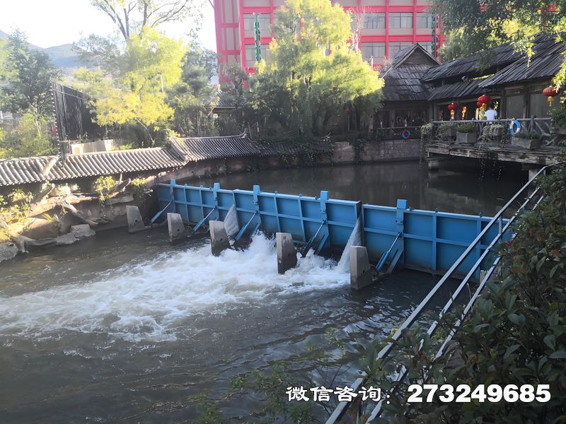 磴口县调水工程分水坝