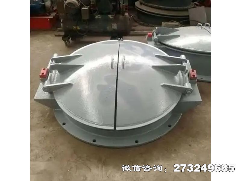 乌当铸铁圆型导流拍门