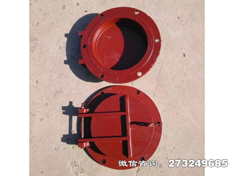 灵璧县铸铁圆型消能拍门