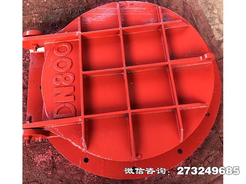 歙县铸铁圆形明渠拍门
