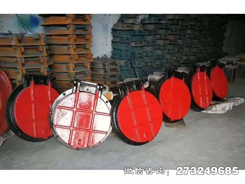 乌当铸铁圆形调节水位拍门