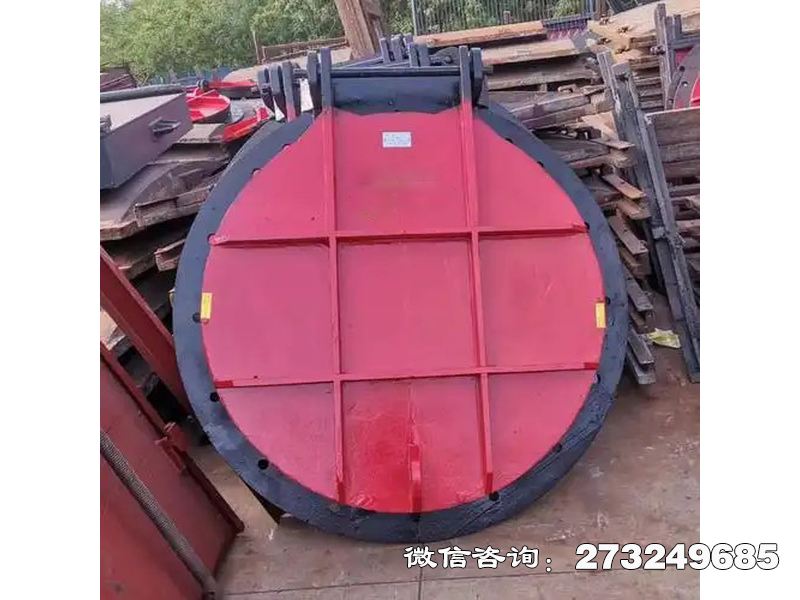乌当铸铁圆型止回拍门
