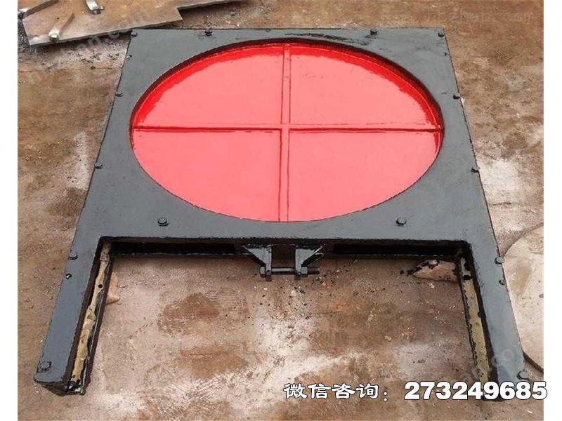 木兰县消能铸铁渠道圆型门