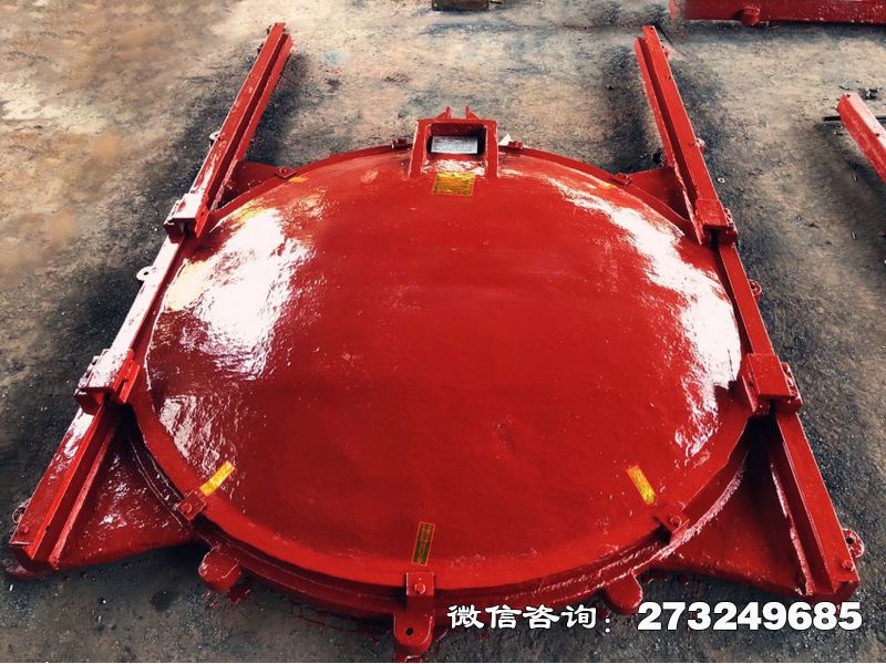 南岗河道铸铁水渠圆型闸