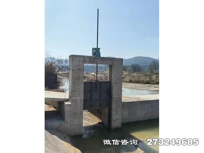 南岗水渠铸铁方形止水门